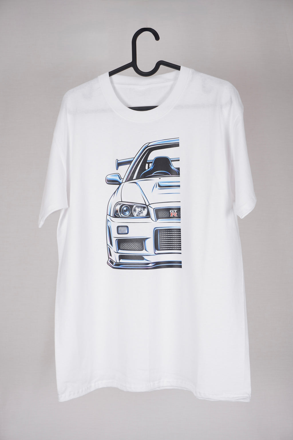 GT-R R34 halv front-grafik