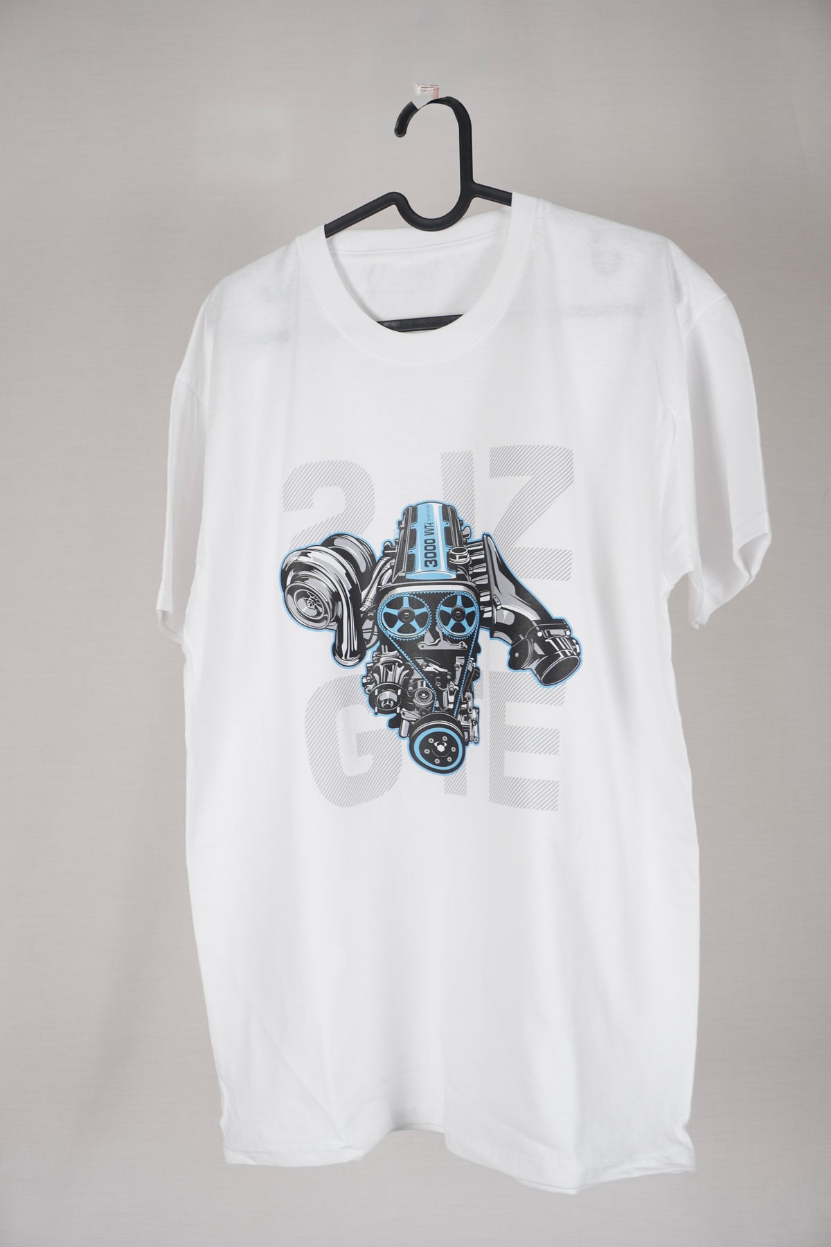 2JZ GTE Turbo-motor grafisk t-shirt storlek L