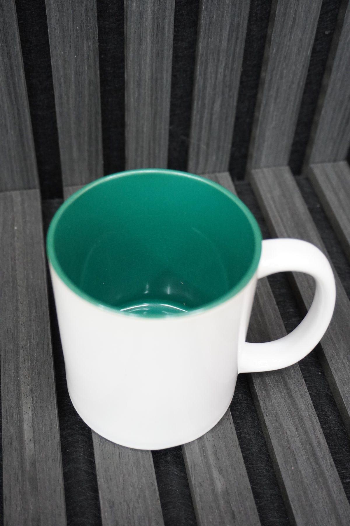 Personlig tvåfärgad mugg