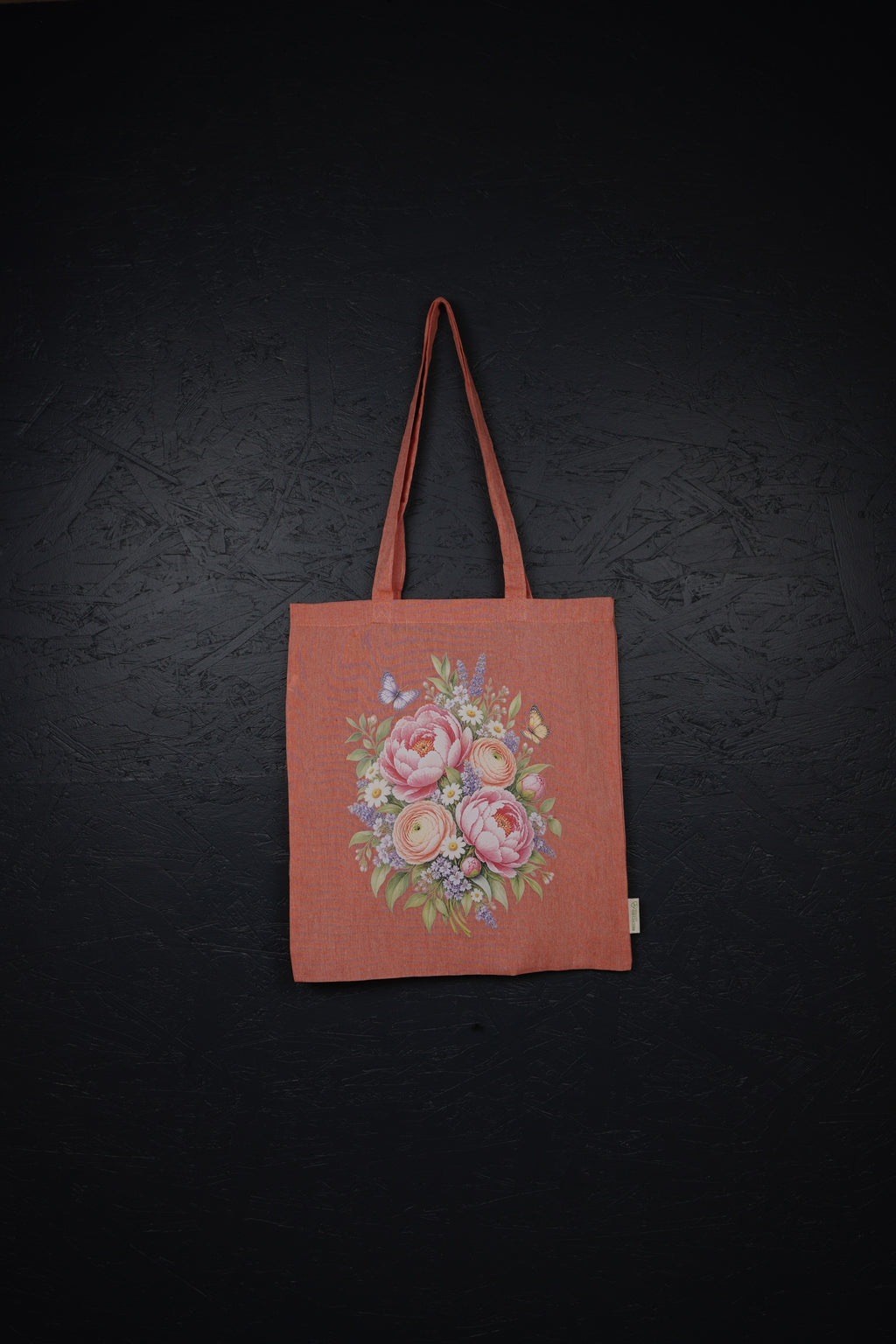 Personlig tygkasse i återvunnen bomull