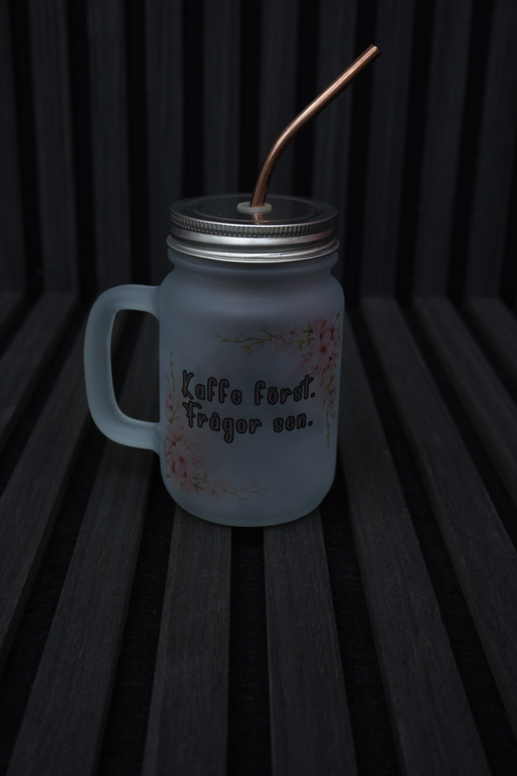 Personalized Mason Jar Mug – 325 ml