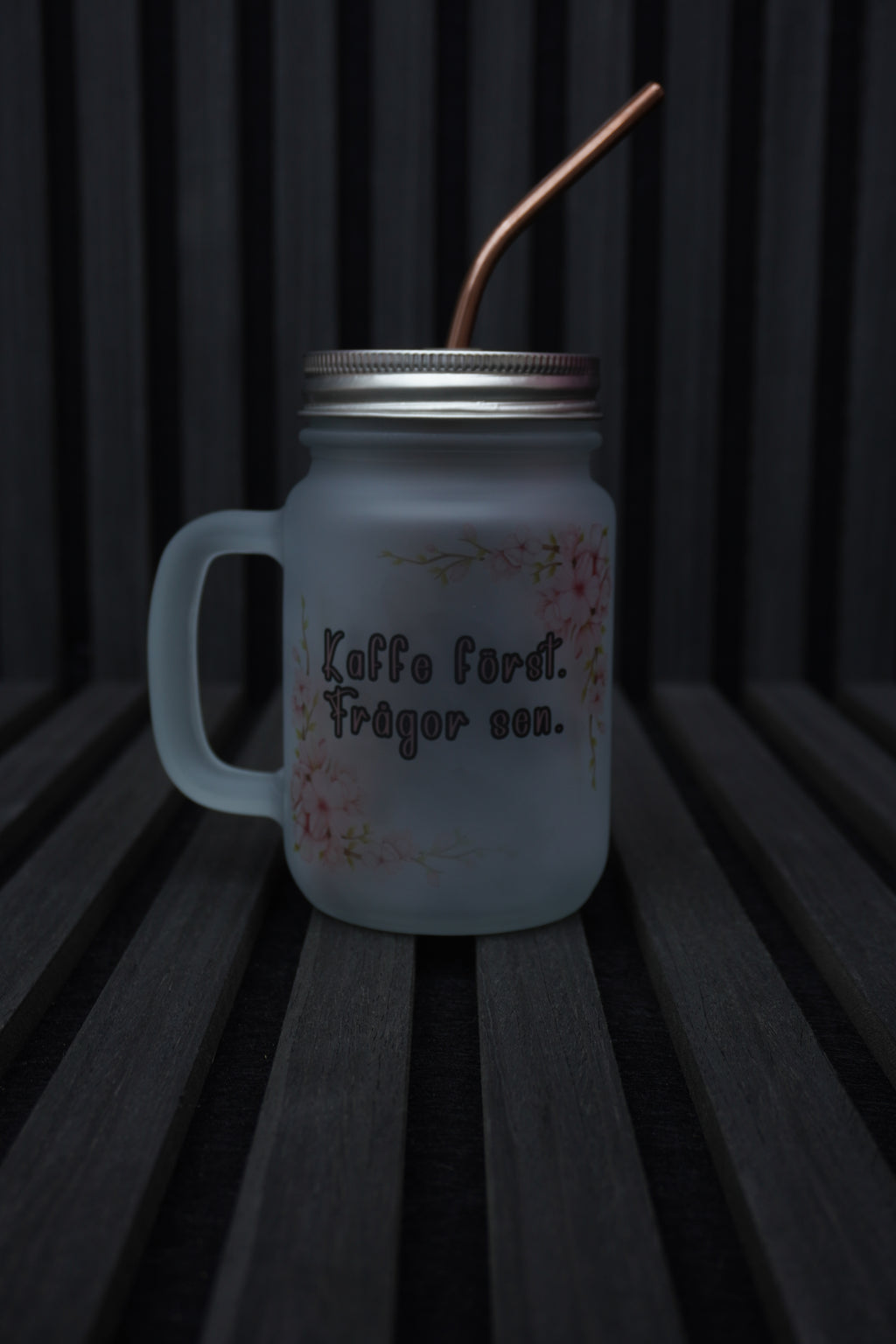 Personalized Mason Jar Mug – 325 ml
