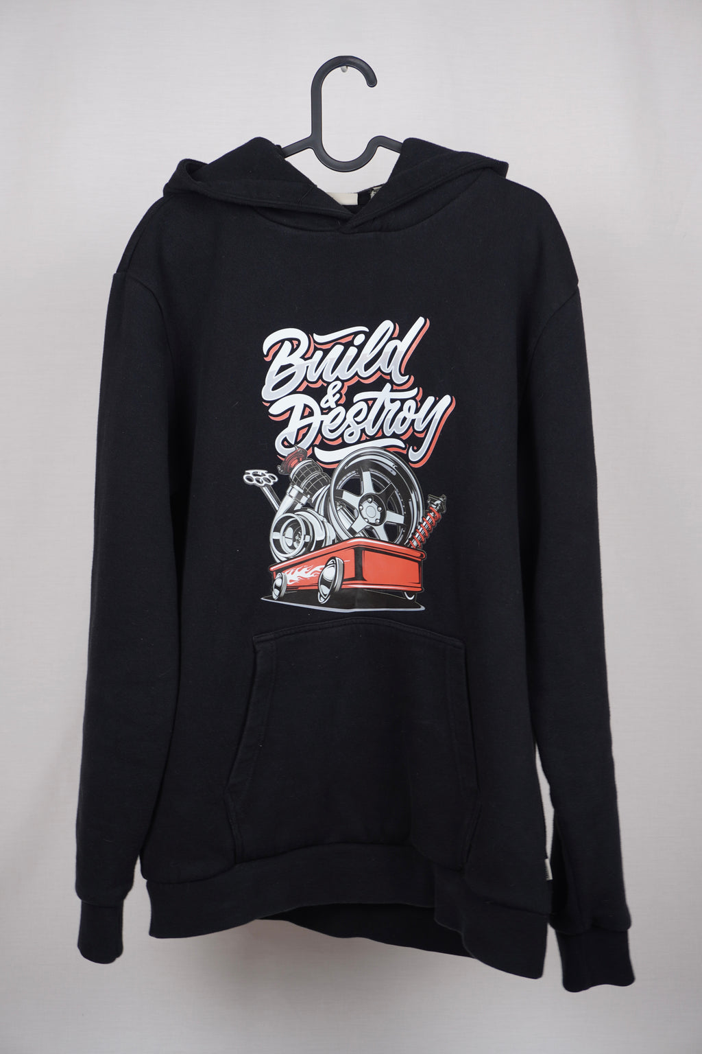 Build & Destroy Automotive Graphic