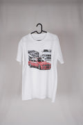 BMW E30 klassisk bil-t-shirt – retro grafisk biltröja