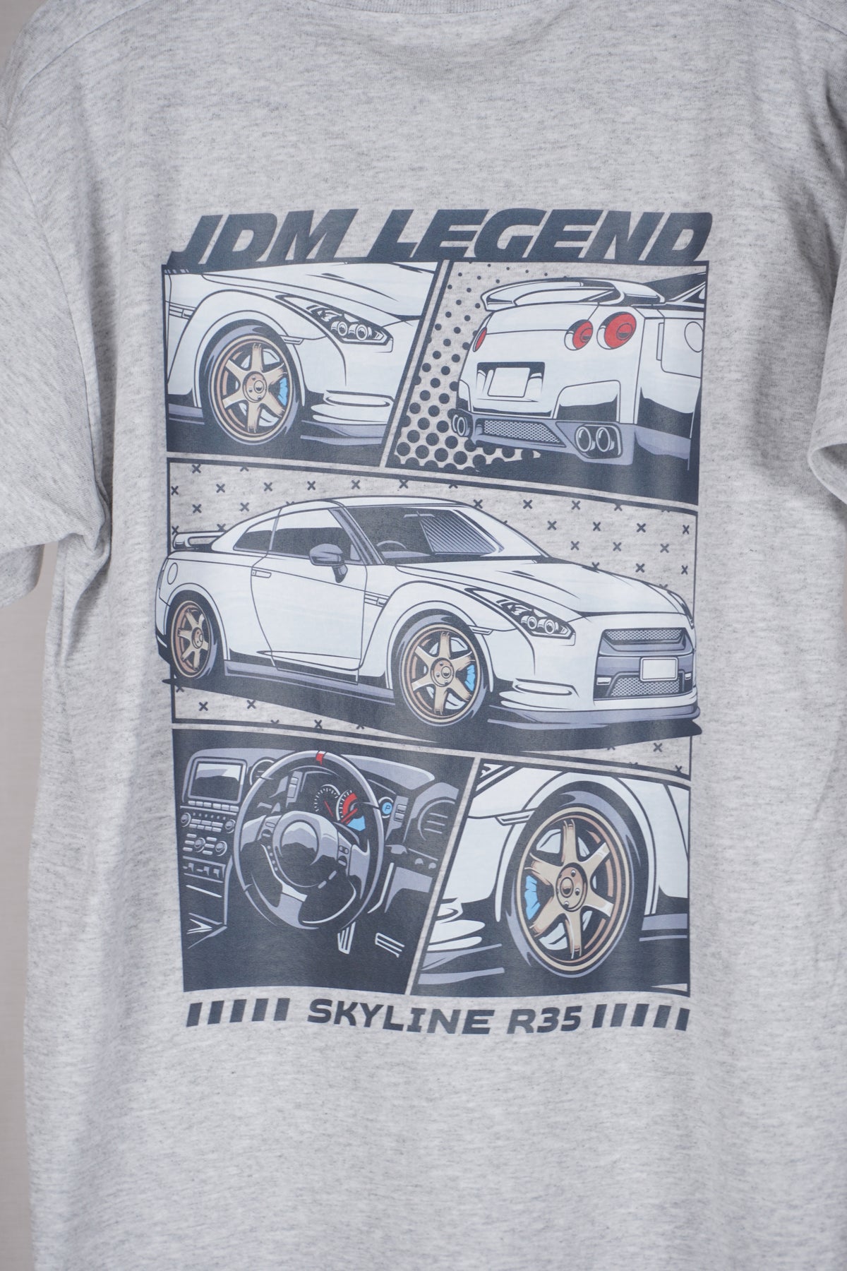 JDM Legend R35 Grafisk T-shirt Storlek M