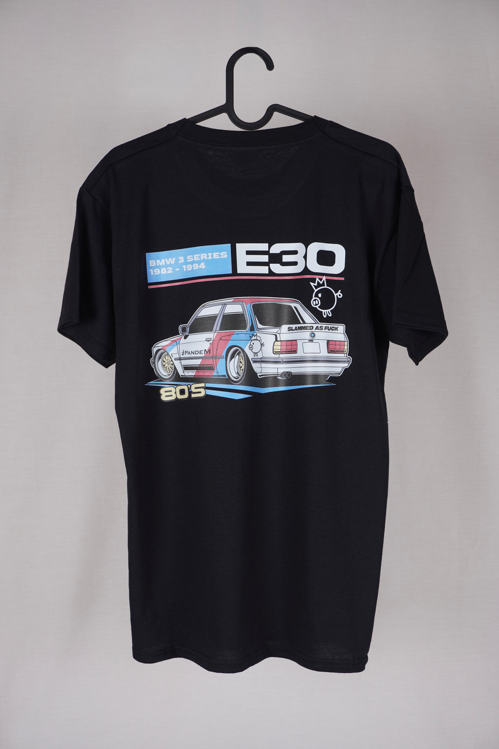 BMW E30 80s Retro Graphic