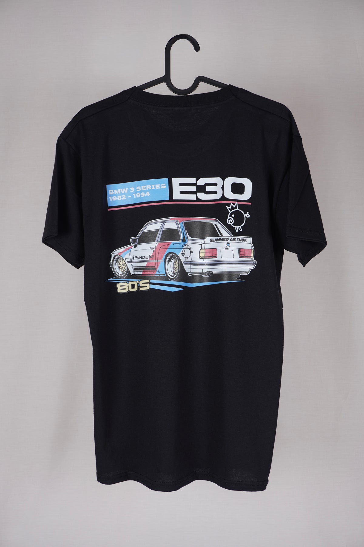 BMW E30 80-tals retrotryck storlek M