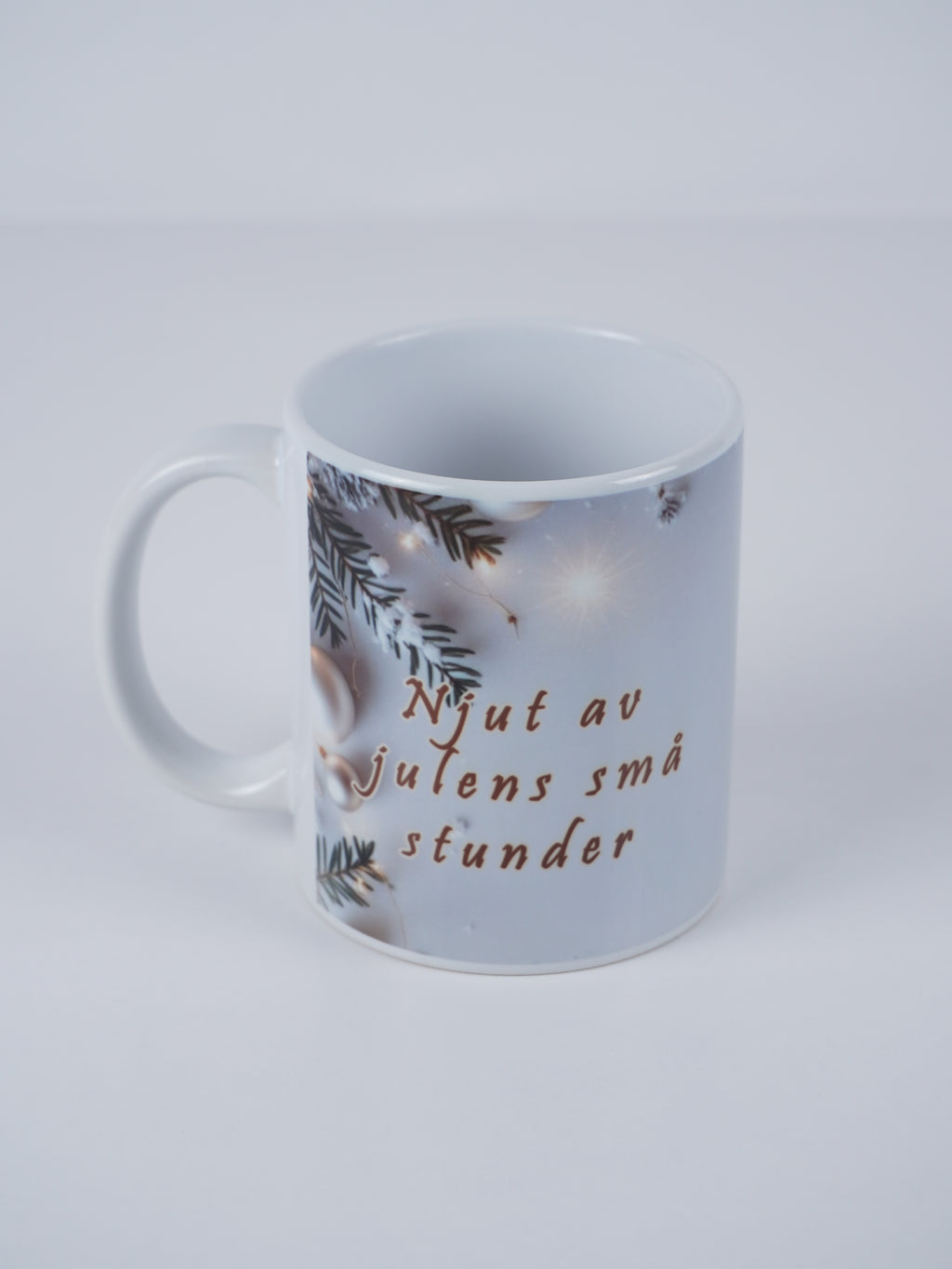 Christmas Gift Set – Festive Mug, Candle & Coaster