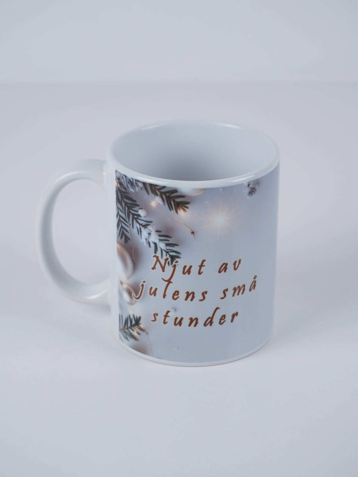 Christmas Gift Set – Festive Mug, Candle & Coaster