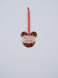 Personalized Mouse-Shaped Christmas Ornament