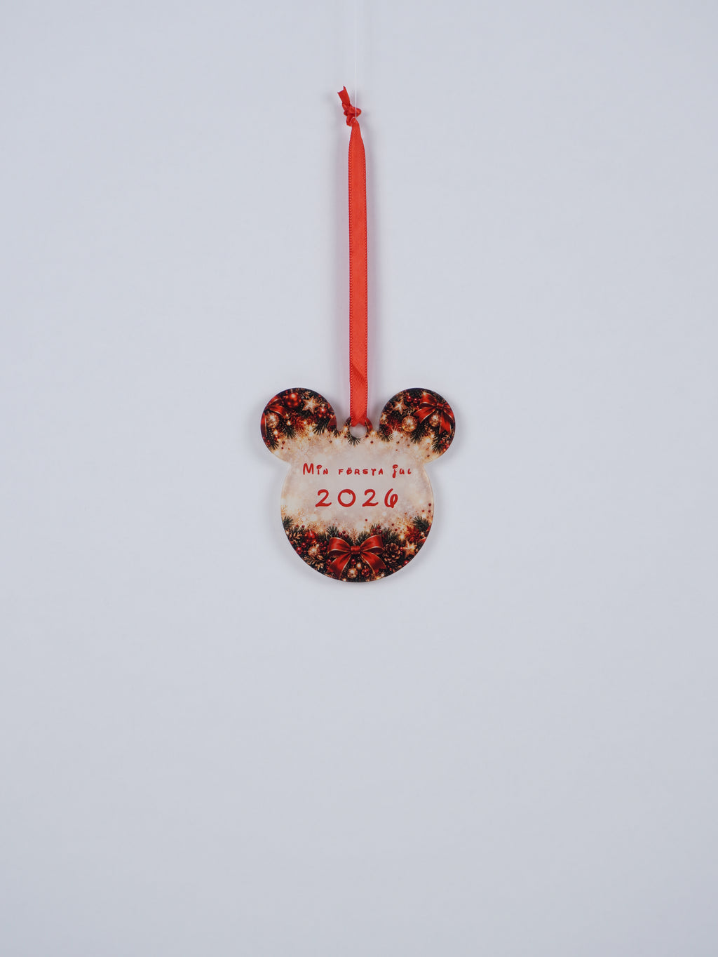Personalized Acrylic Christmas Ornament – Custom Design & Text