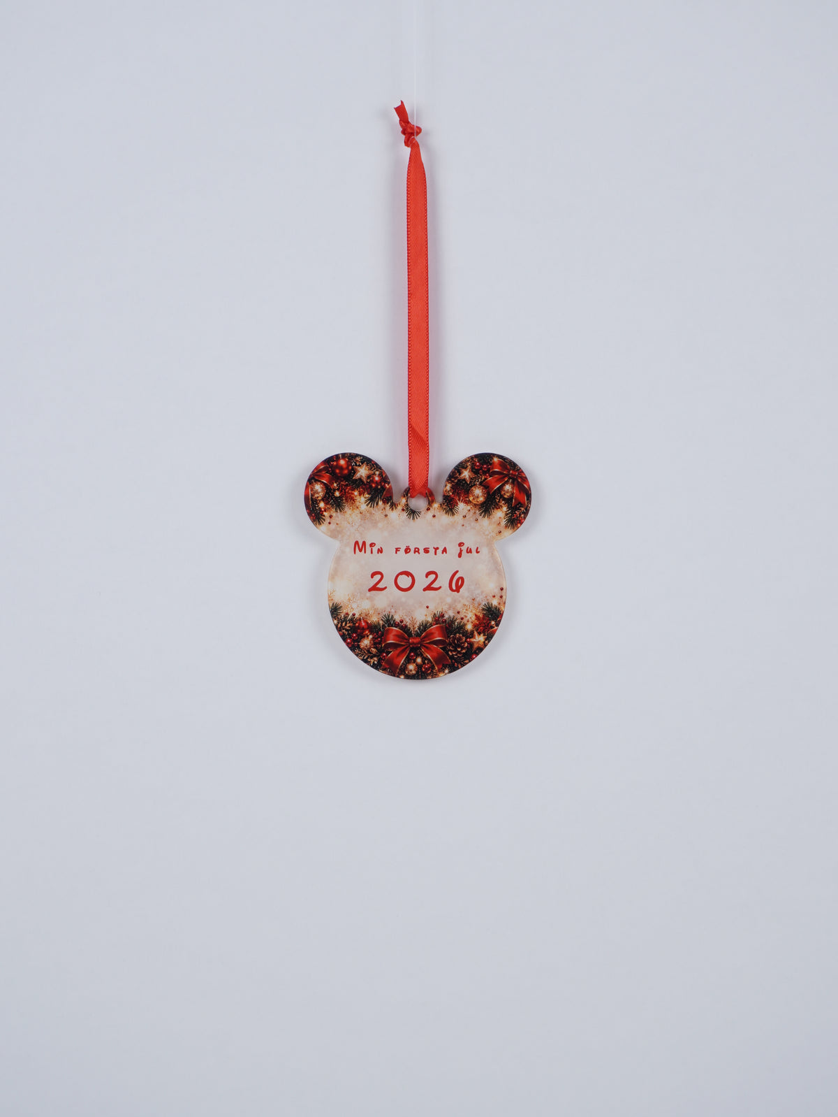 Personalized Acrylic Christmas Ornament – Custom Design & Text