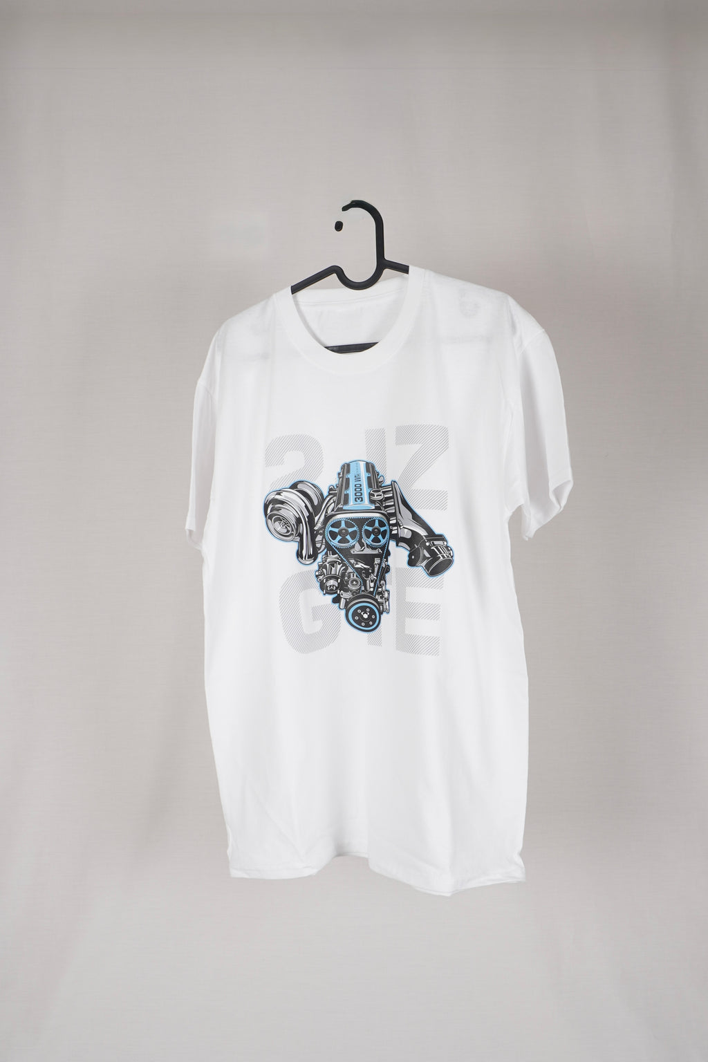 2JZ GTE Turbo-motor grafisk t-shirt storlek L