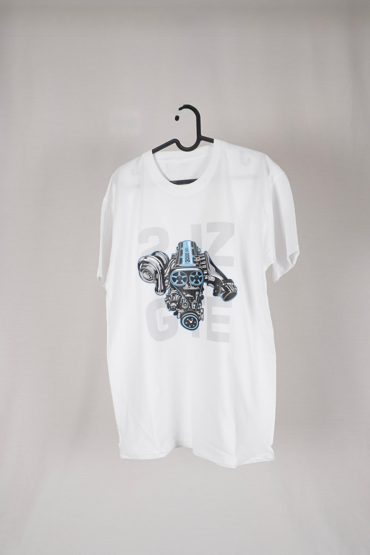 2JZ GTE Turbo-motor grafisk t-shirt storlek L