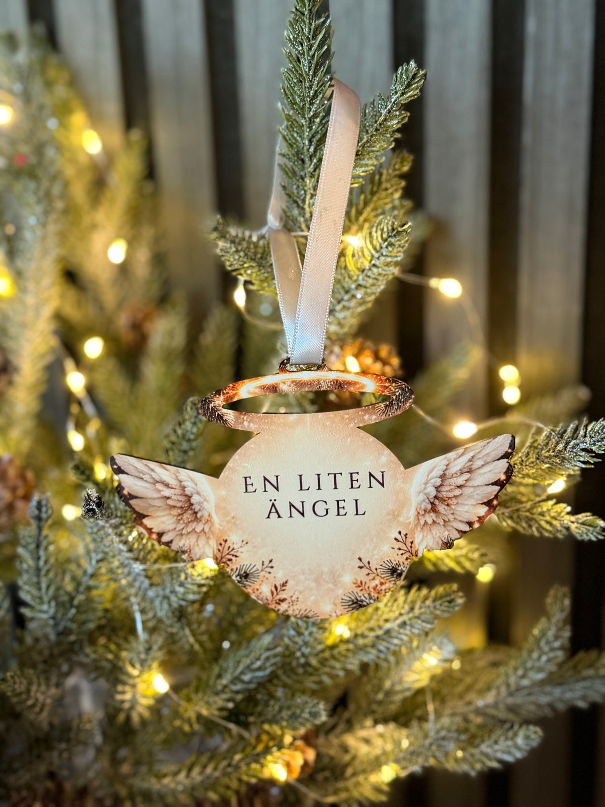 Angel Christmas Ornament – Double-Sided Tree Decoration