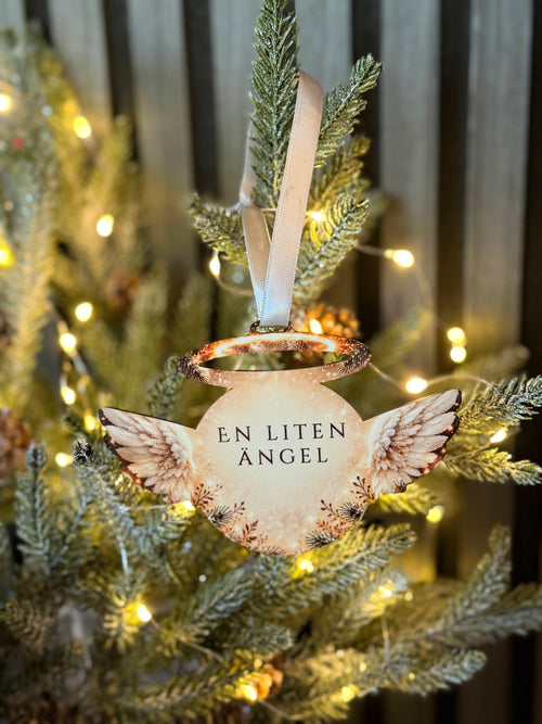 Angel Christmas Ornament – Double-Sided Tree Decoration