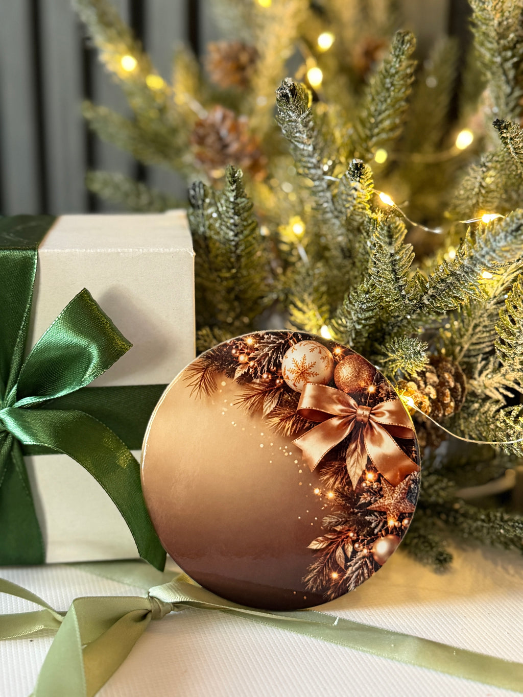 Christmas Gift Set, Mug, Scented Candle & Coaster